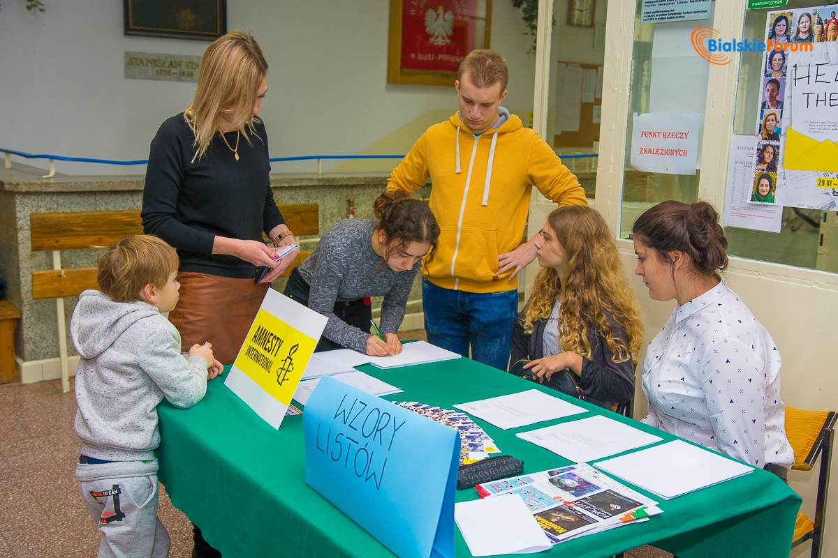 Maraton pisania listów Amnesty International