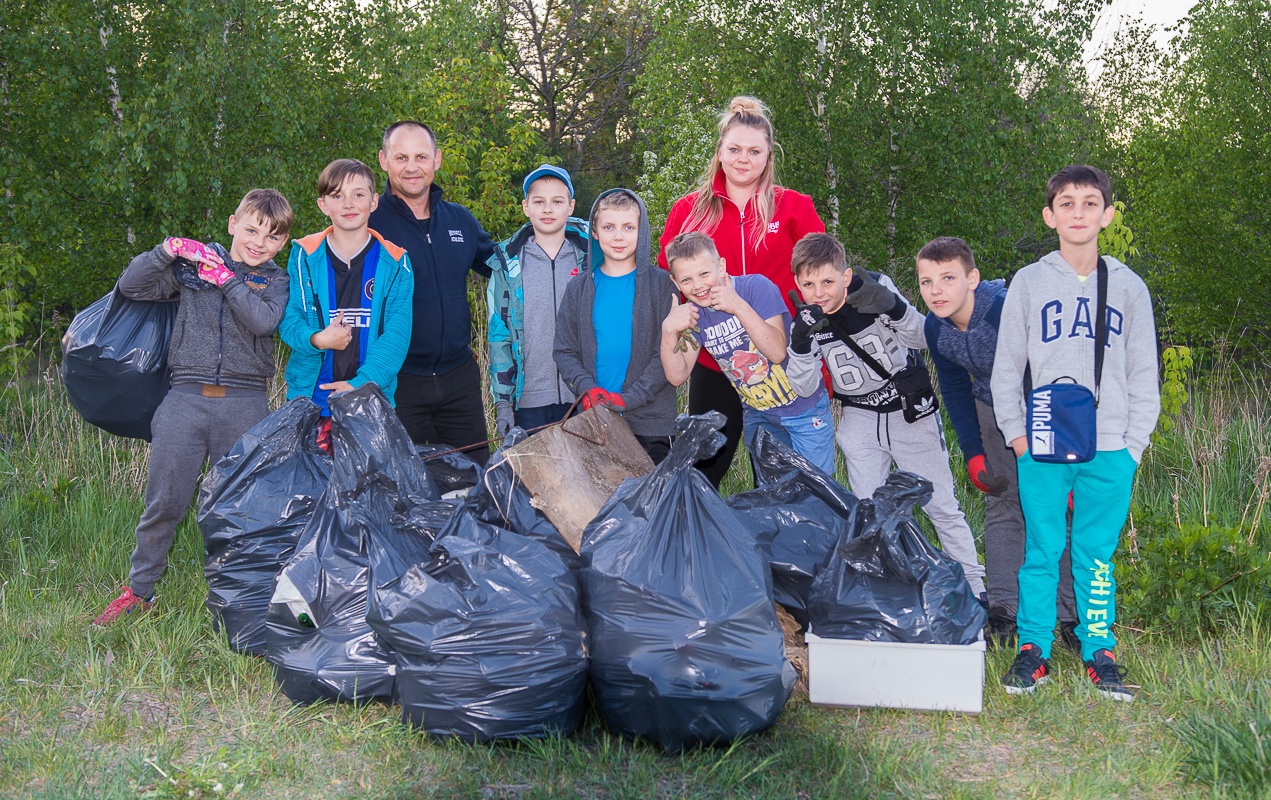 Akcja "Zasługujemy na piękne miasto" na ul. Żwirki i Wigury