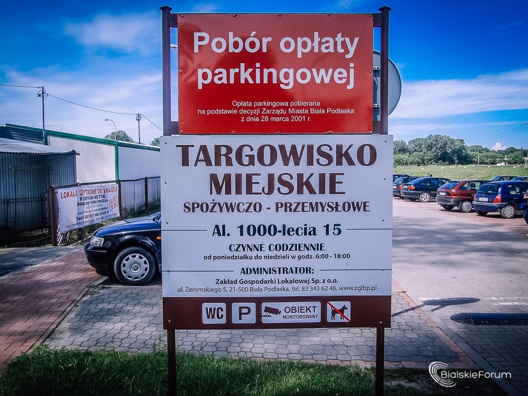 Częściowe wznowieniu handlu na targowisku miejskim przy Al. Tysiąclecia