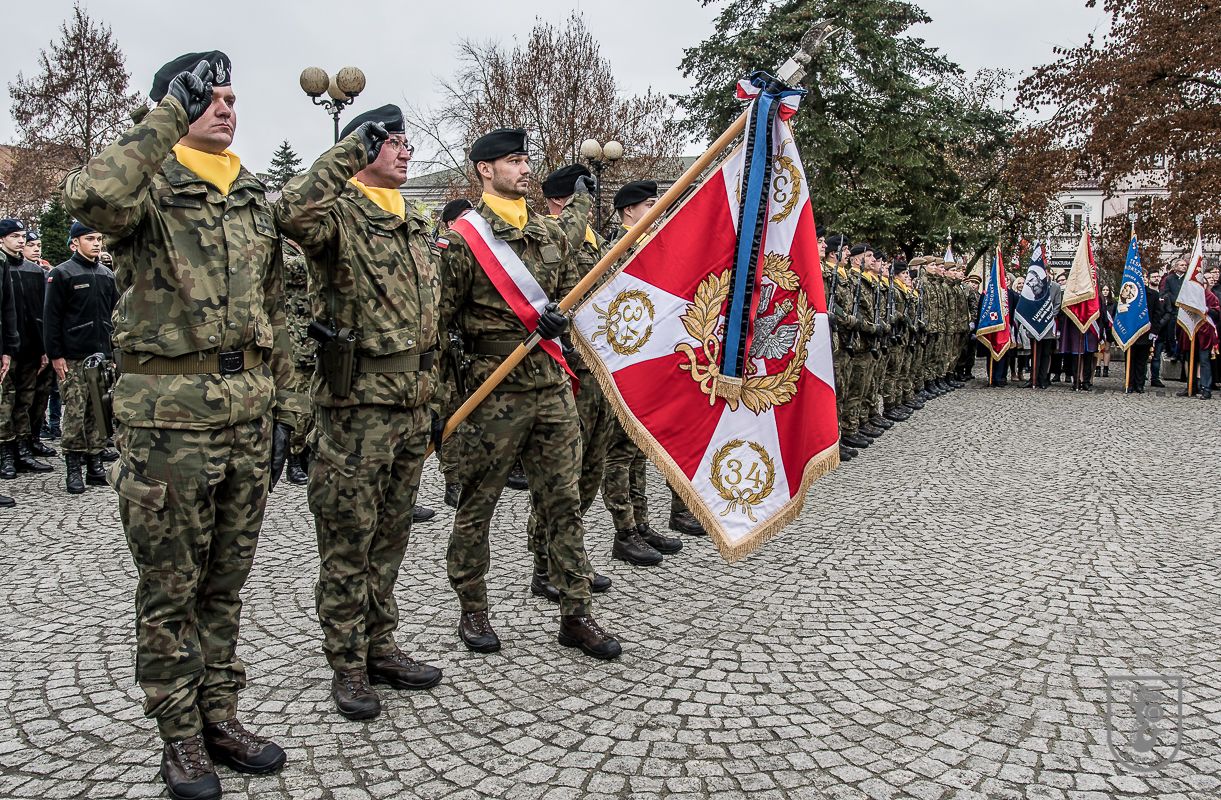 1. Warszawska Brygada Pancerna na Narodowym Święcie Niepodległości w Białej Podlaskiej