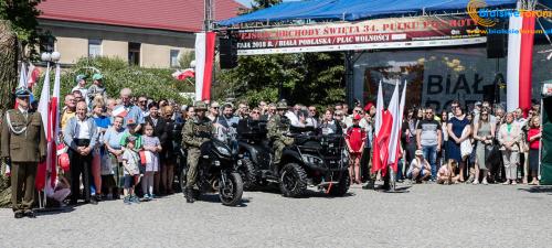 2018.05.06 Obchody święta 34. Pułku Piechoty 2018 w Białej Podlaskiej