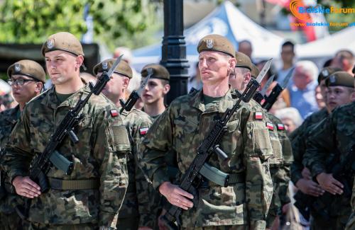2018.05.06 Obchody święta 34. Pułku Piechoty 2018 w Białej Podlaskiej