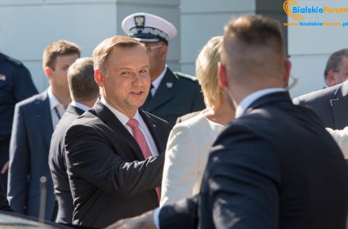 Dzień Dziecka 2018 Biała Podlaska - wizyta prezydenta Dudy