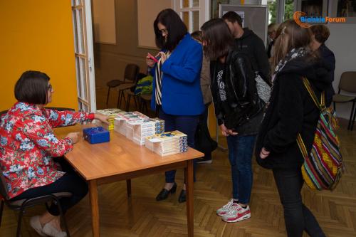 Spotkanie z Andrzejem Pilipiukiem w ramach X Bialskiego Festiwalu Okołoliterackiego