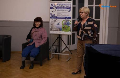 Spotkanie z Andrzejem Pilipiukiem w ramach X Bialskiego Festiwalu Okołoliterackiego