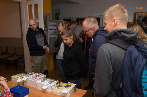 Spotkanie z Andrzejem Pilipiukiem w ramach X Bialskiego Festiwalu Okołoliterackiego
