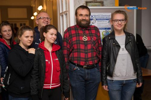 Spotkanie z Andrzejem Pilipiukiem w ramach X Bialskiego Festiwalu Okołoliterackiego
