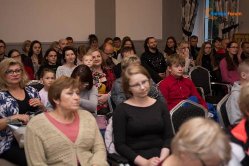 Spotkanie z Andrzejem Pilipiukiem w ramach X Bialskiego Festiwalu Okołoliterackiego