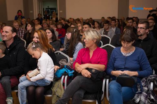 Spotkanie z Andrzejem Pilipiukiem w ramach X Bialskiego Festiwalu Okołoliterackiego