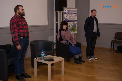 Spotkanie z Andrzejem Pilipiukiem w ramach X Bialskiego Festiwalu Okołoliterackiego
