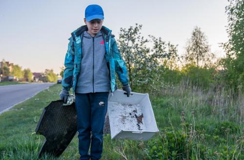 Akcja Zasługujemy na piękne miasto na ul. Żwirki i Wigury 1005