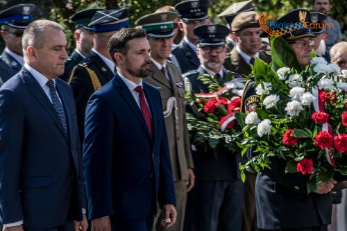 80. rocznica wybuchu II wojny światowej w Białej Podlaskiej 1027