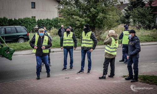 Protest rolników w Białej Podlaskiej 1003