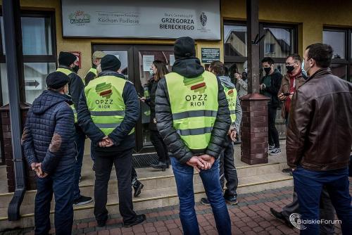 Protest rolników w Białej Podlaskiej 1004