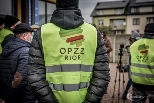 Protest rolników w Białej Podlaskiej 1006