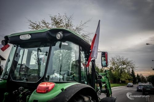 Protest rolników w Białej Podlaskiej 1011