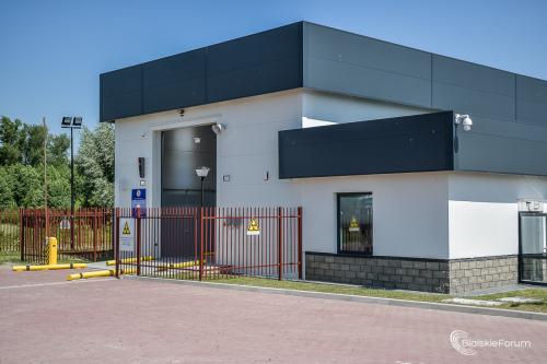 oddanie do użytku w Oddziale Celnym Drogowym w Terespolu skanera RTG do prześwietlania pojazdów 1009