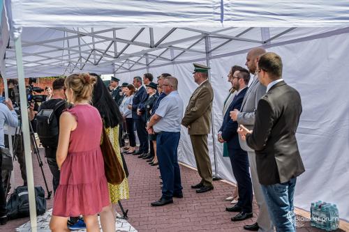 oddanie do użytku w Oddziale Celnym Drogowym w Terespolu skanera RTG do prześwietlania pojazdów 1013