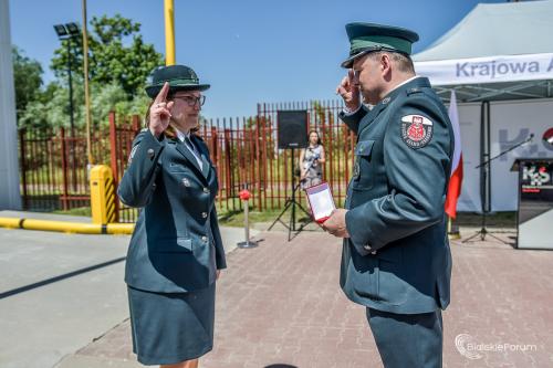 oddanie do użytku w Oddziale Celnym Drogowym w Terespolu skanera RTG do prześwietlania pojazdów 1020