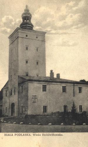 1930 Wieża Radziwiłłowska w zespole pałacowo-parkowym Radziwiłłów
