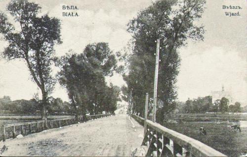 1912 Most na Krznie w Białej Podlaskiej - ul. Łomaska
