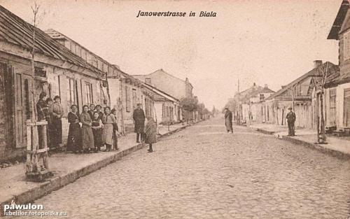 1916 Janowerstrasse - obecnie Janowska
