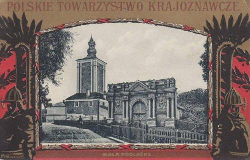 1916 Zespół pałacowo-parkowy Radziwiłłów obecnie siedziba Muzeum Południowego Podlasia