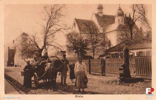 1917 Kościół św. Anny - widok z ul. Budkiewicza