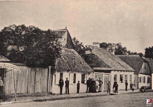 Lata 1895-1910 Nieznana ulica w Białej Podlaskiej