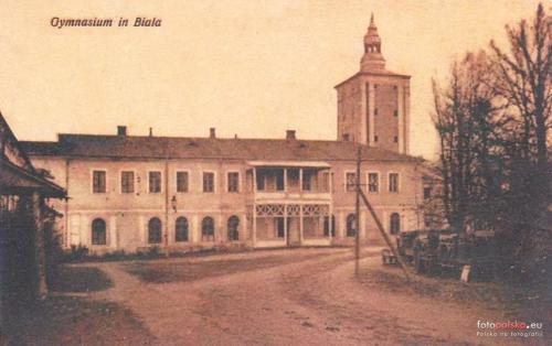 Lata 1912-1916 Oficyna zajmowana przez gimnazjum