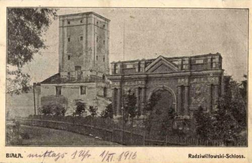 Lata 1914-1916  Pałac Radziwiłłów