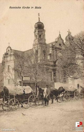 Lata 1915-1918 Cerkiew w Białej tak głosi podpis